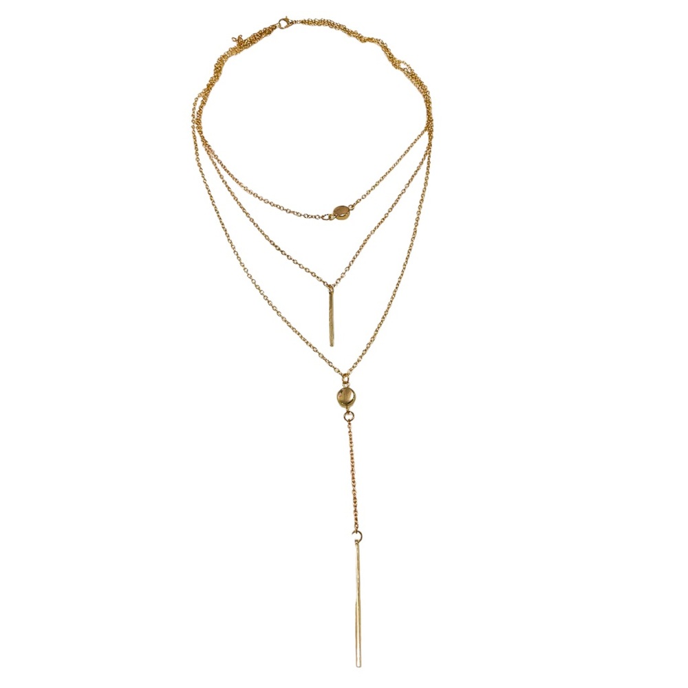 Beautiful Gold Layered Necklace. Women’s Fashion Jewelry BRAND NEW